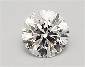 Picture of Lab Created Diamond 0.97 Carats, Round with ideal Cut, D Color, vvs2 Clarity and Certified by IGI