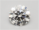 Lab Created Diamond 0.97 Carats, Round with ideal Cut, D Color, vvs2 Clarity and Certified by IGI