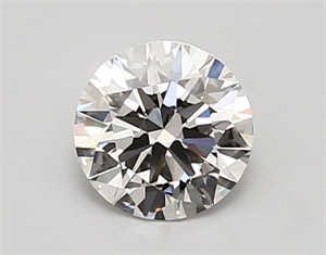 Picture of Lab Created Diamond 0.97 Carats, Round with ideal Cut, D Color, vvs2 Clarity and Certified by IGI