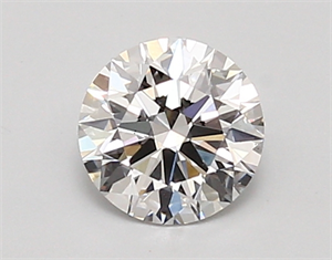 Picture of Lab Created Diamond 0.97 Carats, Round with ideal Cut, D Color, vs1 Clarity and Certified by IGI