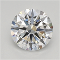 Lab Created Diamond 0.96 Carats, Round with ideal Cut, E Color, vs1 Clarity and Certified by IGI
