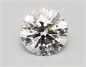 Lab Created Diamond 0.96 Carats, Round with ideal Cut, D Color, vs1 Clarity and Certified by IGI