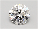 Lab Created Diamond 0.96 Carats, Round with ideal Cut, D Color, vvs2 Clarity and Certified by IGI