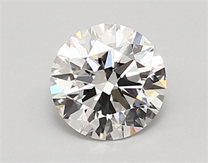 Picture of Lab Created Diamond 0.96 Carats, Round with ideal Cut, D Color, vs1 Clarity and Certified by IGI