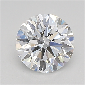 Picture of Lab Created Diamond 0.94 Carats, Round with ideal Cut, D Color, vvs2 Clarity and Certified by IGI