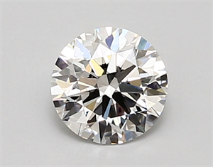 Picture of Lab Created Diamond 0.94 Carats, Round with ideal Cut, E Color, vvs1 Clarity and Certified by IGI