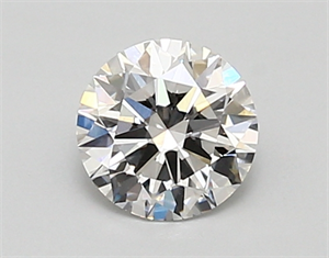 Picture of Lab Created Diamond 0.93 Carats, Round with ideal Cut, D Color, vvs2 Clarity and Certified by IGI