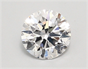 Lab Created Diamond 0.92 Carats, Round with ideal Cut, D Color, vvs2 Clarity and Certified by IGI