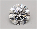 Lab Created Diamond 0.92 Carats, Round with ideal Cut, D Color, vvs2 Clarity and Certified by IGI