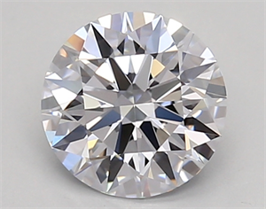 Picture of Lab Created Diamond 0.91 Carats, Round with ideal Cut, E Color, vvs1 Clarity and Certified by IGI