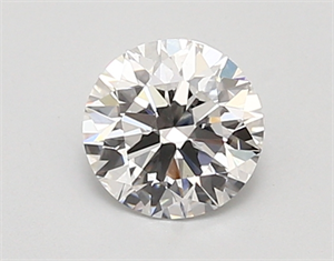 Picture of Lab Created Diamond 0.90 Carats, Round with ideal Cut, D Color, vs2 Clarity and Certified by IGI