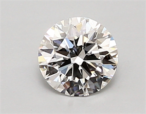 Picture of Lab Created Diamond 0.90 Carats, Round with ideal Cut, D Color, vvs2 Clarity and Certified by IGI