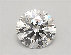Picture of Lab Created Diamond 0.90 Carats, Round with ideal Cut, D Color, vs2 Clarity and Certified by IGI