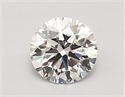 Del inventario de diamantes de laboratorio, 0.90 quilates, Redondo , Color D, claridad vvs2 y certificado IGI