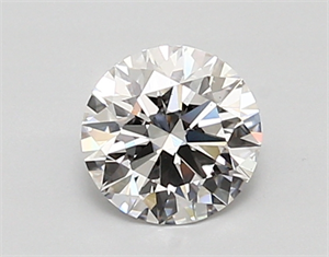 Picture of Lab Created Diamond 0.90 Carats, Round with ideal Cut, D Color, vs2 Clarity and Certified by IGI