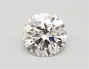 Picture of Lab Created Diamond 0.71 Carats, Round with excellent Cut, D Color, vvs1 Clarity and Certified by IGI