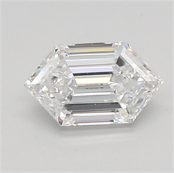 Picture of Lab Created Diamond 0.63 Carats, LONG HEXAGON with  Cut, E Color, vvs2 Clarity and Certified by IGI