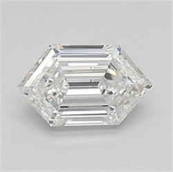 Picture of Lab Created Diamond 0.61 Carats, LONG HEXAGON with  Cut, E Color, vvs2 Clarity and Certified by IGI