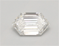 Picture of Lab Created Diamond 0.55 Carats, LONG HEXAGON with  Cut, E Color, vvs1 Clarity and Certified by IGI