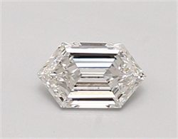Picture of Lab Created Diamond 0.47 Carats, LONG HEXAGON with  Cut, E Color, vs2 Clarity and Certified by IGI
