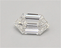 Picture of Lab Created Diamond 0.36 Carats, LONG HEXAGON with  Cut, E Color, vs1 Clarity and Certified by IGI