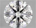 Del inventario de diamantes de laboratorio, 2.81 quilates, Redondo , Color E, claridad vvs2 y certificado IGI