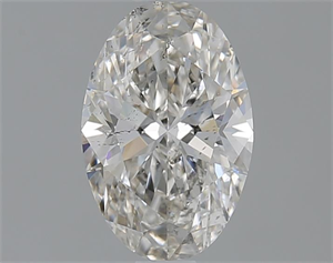 Picture of 1.02 Carats, Oval J Color, SI2 Clarity and Certified by GIA