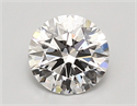 Lab Created Diamond 1.13 Carats, Round with ideal Cut, D Color, vs1 Clarity and Certified by IGI