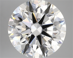 Picture of Lab Created Diamond 7.52 Carats, Round with ideal Cut, F Color, vvs2 Clarity and Certified by IGI