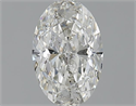 1.02 Carats, Oval J Color, SI2 Clarity and Certified by GIA