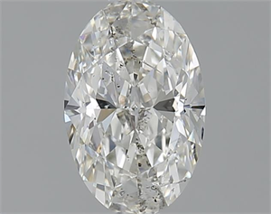 Picture of 1.02 Carats, Oval J Color, SI2 Clarity and Certified by GIA