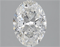 2.50 Carats, Oval G Color, VS1 Clarity and Certified by GIA
