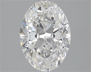 Picture of 2.50 Carats, Oval G Color, VS1 Clarity and Certified by GIA