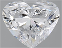 2.00 Carats, Heart D Color, VS2 Clarity and Certified by GIA