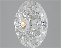 3.00 Carats, Oval F Color, SI2 Clarity and Certified by GIA