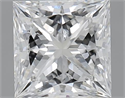 1.00 Carats, Princess E Color, SI2 Clarity and Certified by GIA
