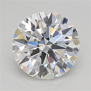 Picture of Lab Created Diamond 1.40 Carats, Round with ideal Cut, D Color, vvs2 Clarity and Certified by IGI