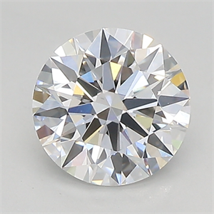 Picture of Lab Created Diamond 1.14 Carats, Round with ideal Cut, D Color, vs1 Clarity and Certified by IGI