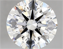 Lab Created Diamond 3.18 Carats, Round with ideal Cut, E Color, vvs2 Clarity and Certified by IGI