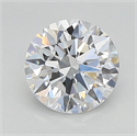 Lab Created Diamond 0.97 Carats, Round with ideal Cut, D Color, vvs2 Clarity and Certified by IGI