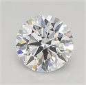 Del inventario de diamantes de laboratorio, 0.90 quilates, Redondo , Color D, claridad vvs2 y certificado IGI