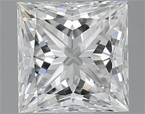 Picture of 1.01 Carats, Princess H Color, VS1 Clarity and Certified by GIA