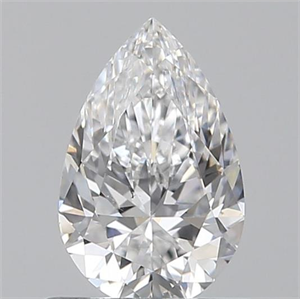 Picture of 0.60 Carats, Pear D Color, VS2 Clarity and Certified by GIA