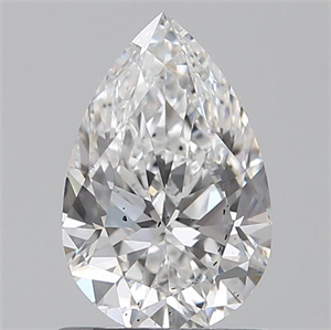 Picture of 0.90 Carats, Pear E Color, SI2 Clarity and Certified by GIA