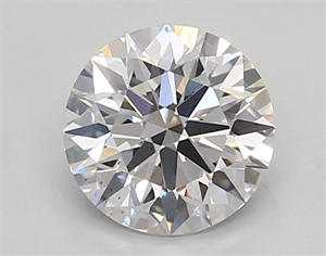 Picture of Lab Created Diamond 0.97 Carats, Round with ideal Cut, D Color, vs2 Clarity and Certified by IGI