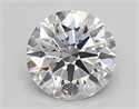 Lab Created Diamond 0.96 Carats, Round with ideal Cut, D Color, vvs2 Clarity and Certified by IGI