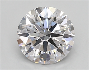 Picture of Lab Created Diamond 0.96 Carats, Round with ideal Cut, D Color, vvs2 Clarity and Certified by IGI