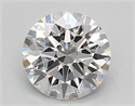 Lab Created Diamond 0.85 Carats, Round with ideal Cut, D Color, vs1 Clarity and Certified by IGI