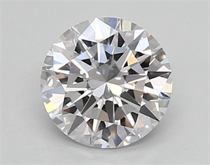 Picture of Lab Created Diamond 0.85 Carats, Round with excellent Cut, D Color, vs1 Clarity and Certified by IGI