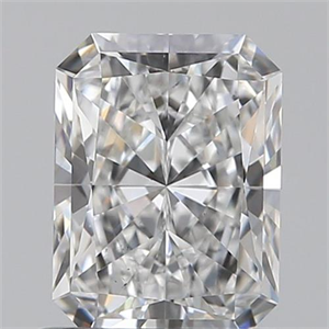 Picture of 0.91 Carats, Radiant E Color, VS2 Clarity and Certified by GIA